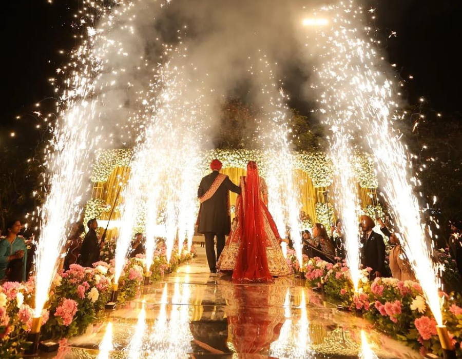 Bride Groom Entry